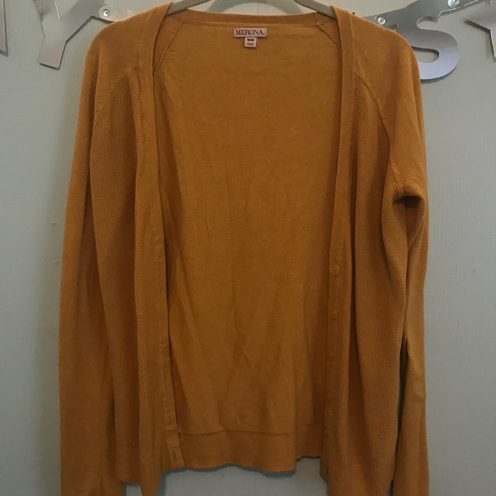 Mustard Cardigan